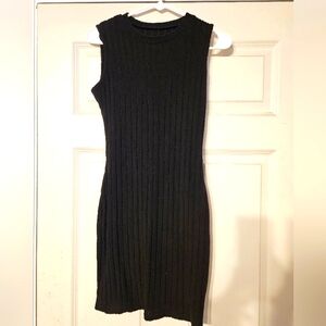 Fitted Black Mini Dress